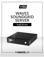 Waves SoundGrid User Manual preview