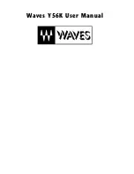 Waves Y56K User Manual preview