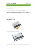 Предварительный просмотр 4 страницы Waveshare 4.2inch e-Paper Module User Manual