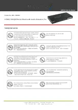 WaveSplitter WST-PMX001 Operation Manual preview