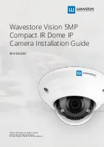 Preview for 1 page of WavestoreUSA Vision 5MP Installation Manual