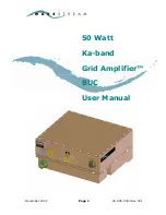 Предварительный просмотр 1 страницы WAVESTREAM JNB-KAM050-HS00 User Manual