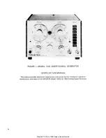 Preview for 5 page of Wavetek 1001A Instruction Manual