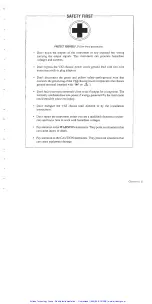 Preview for 5 page of Wavetek 1391 Operation And Maintenance Manual