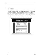 Предварительный просмотр 96 страницы Wavetek 3HRV Operation Manual