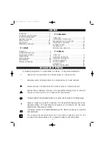 Preview for 3 page of Wavetek HD110B Operator'S Manual