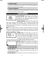 Preview for 9 page of Wavetek Meterman 220 Operator'S Manual