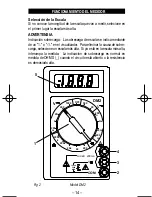 Preview for 15 page of Wavetek Meterman DM2 Operator'S Manual