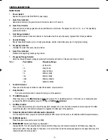 Preview for 6 page of Wavetek Meterman FG2C Operator'S Manual