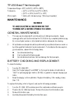 Preview for 6 page of Wavetek Meterman TC-253A Operator'S Manual