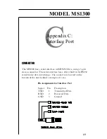 Предварительный просмотр 69 страницы Wavetek MS1300 Operation Manual