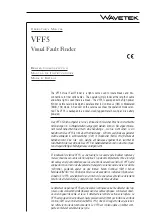 Preview for 2 page of Wavetek VFF5 Operator'S Manual