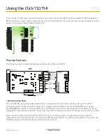 Preview for 1 page of Wavetronix Click 112 Manual