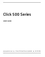 Предварительный просмотр 2 страницы Wavetronix Click 500 Series User Manual