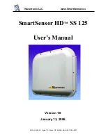 Предварительный просмотр 1 страницы Wavetronix SmartSensor HD SS 125 User Manual