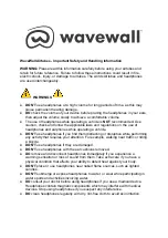 Preview for 1 page of wavewall Airtubes Using