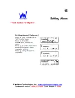 Preview for 17 page of WaveWare Apollo Gold AL-929 User Manual