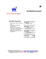 Preview for 28 page of WaveWare Apollo Gold AL-929 User Manual