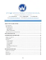 WaveWare SPS5 V9 Manual preview