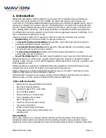 Preview for 5 page of Wavion WBSn-2450 User Manual