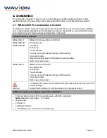 Preview for 7 page of Wavion WBSn-2450 User Manual