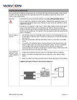 Preview for 9 page of Wavion WBSn-2450 User Manual