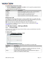 Preview for 21 page of Wavion WBSn-2450 User Manual