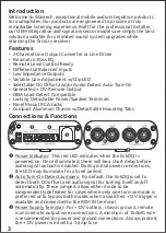 Preview for 4 page of Wavtech LinkDQ Owner'S Manual