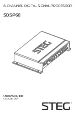 Wāvtech Steg SDSP68 User Manual preview