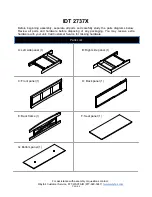 Preview for 2 page of Wayfair ANDOVER MILLS IDT 2737 Series Quick Start Manual