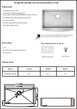 Preview for 3 page of Wayfair AW3321A1Q User Manual