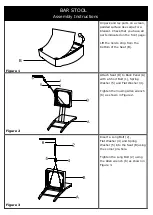 Предварительный просмотр 4 страницы Wayfair Bar stool Black bonded leather Assembly Instructions Manual