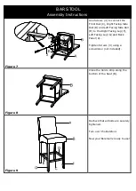 Предварительный просмотр 6 страницы Wayfair Bar stool Black bonded leather Assembly Instructions Manual