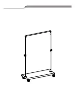 Wayfair Durand 103.5 Cm Rolling Clothes Racks Manual предпросмотр