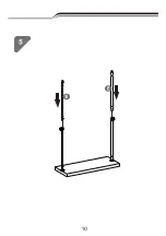 Предварительный просмотр 10 страницы Wayfair Durand 103.5 Cm Rolling Clothes Racks Manual