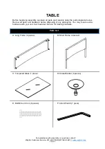 Preview for 2 page of Wayfair OUTDOOR CONVERSATION SET Product Instructions