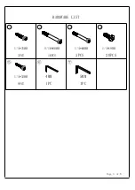 Preview for 3 page of Wayfair WF281704AA Assembly Instruction Manual