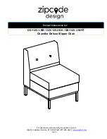 Wayfair Zipcode Design DD1125-1-BR Product Instructions preview