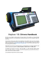 WAYFARER 150 ETM Driver'S Handbook Manual preview