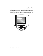 Preview for 69 page of Waygate Technologies Everest XL Detect VideoProbe Operating Manual