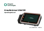 Предварительный просмотр 1 страницы Waygate Technologies Krautkramer USM 10 Operating Manual