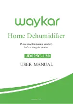 Waykar JD025C-120 User Manual предпросмотр