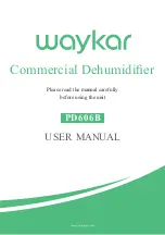 Waykar PD606B User Manual preview