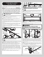 Предварительный просмотр 6 страницы Wayne-Dalton 7100 Series Installation Instructions And Owner'S Manual