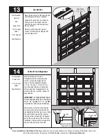 Preview for 16 page of Wayne-Dalton 8000 Series Installation Instructions And Owner'S Manual