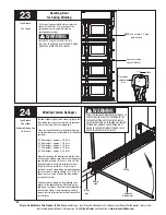 Предварительный просмотр 22 страницы Wayne-Dalton 8124 Installation Instructions And Owner'S Manual