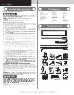 Preview for 3 page of Wayne-Dalton 8700 Installation Instructions And Owner'S Manual