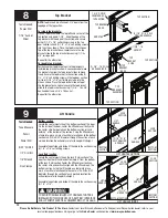 Предварительный просмотр 12 страницы Wayne-Dalton 8800 Aluminum Full View Installation Instructions And Owner'S Manual