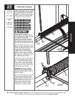 Предварительный просмотр 21 страницы Wayne-Dalton 8800 Aluminum Full View Installation Instructions And Owner'S Manual