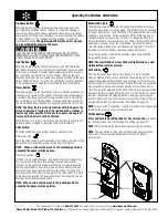 Preview for 34 page of Wayne-Dalton IDrive 3651-372 Installation Instructions And Owner'S Manual